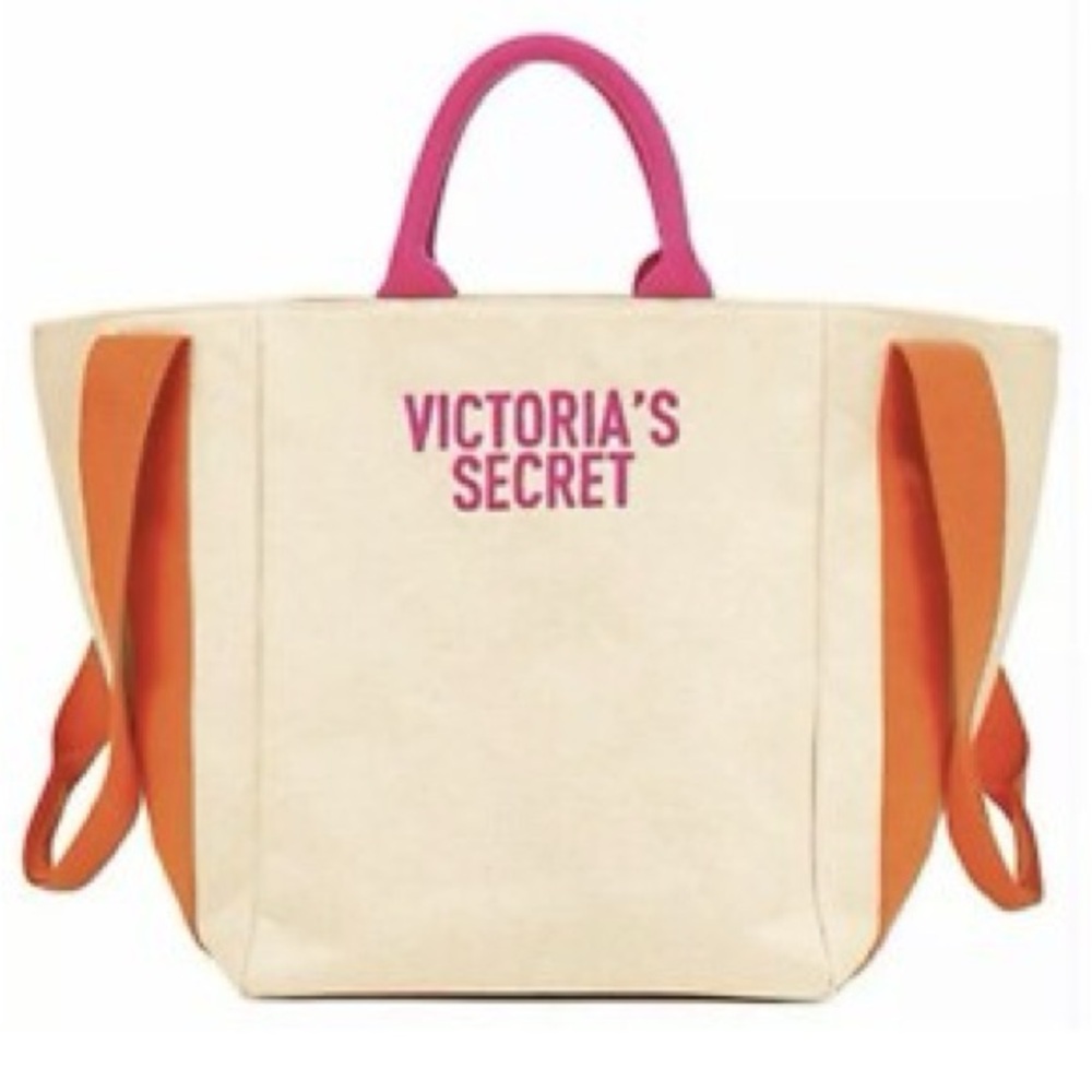 Victoria's Secret Pink and Orange Tote